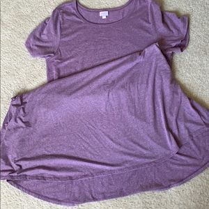 3XL LulaRoe Heathered Purple Carley